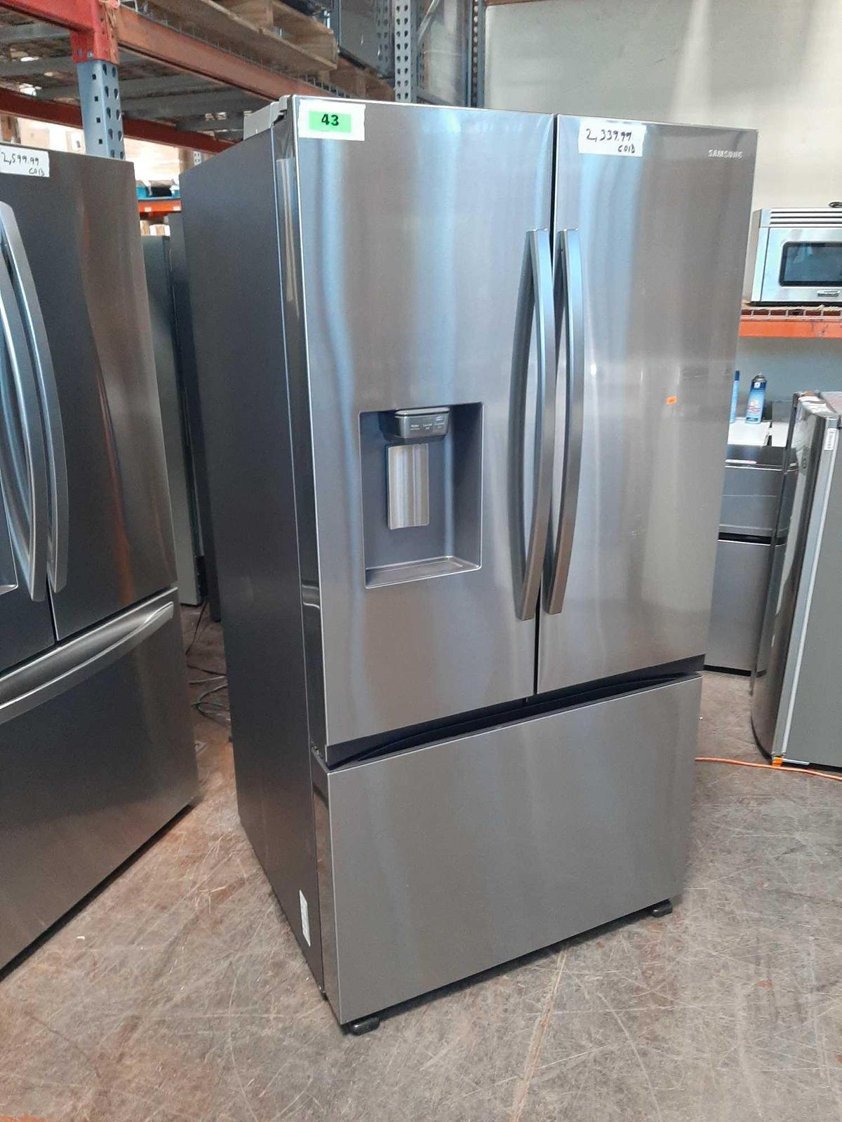 Samsung 31 cu. ft. 3 Door French Door Smart Refrigerator*PREVIOUSLY INSTALLED*