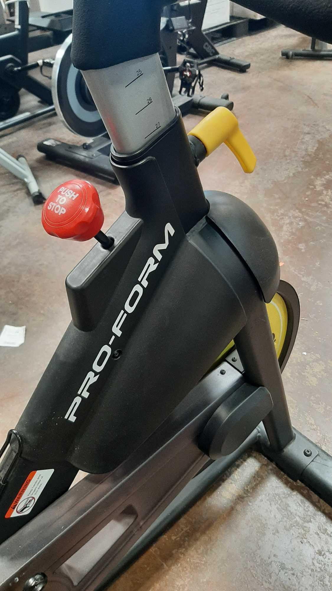 Proform Tour De France CBC Exercise Spin Bike with Tablet Holder*TURNS ON*MISSING*