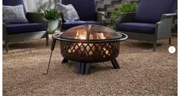 Hampton Bay 30in Outdoor Fire Pit