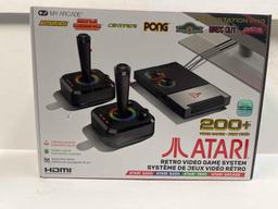 (4) Atari Retro Video Game System