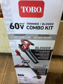 Toro 60V Trimmer/Blower Combo Kit*COMPLETE*