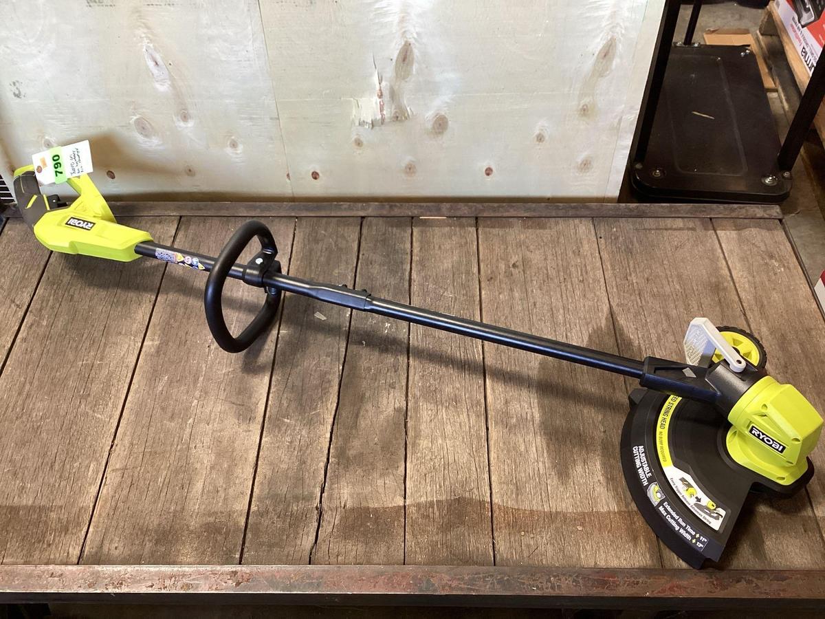 Ryobi 18V Cordless String Trimmer*TURNS ON*TOOL ONLY*