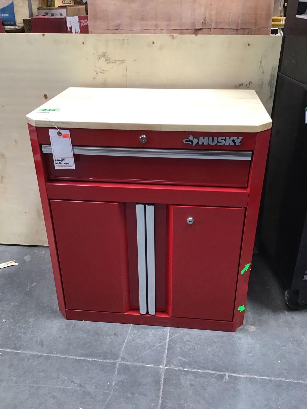 Husky Storage Cabinet*DAMAGED*