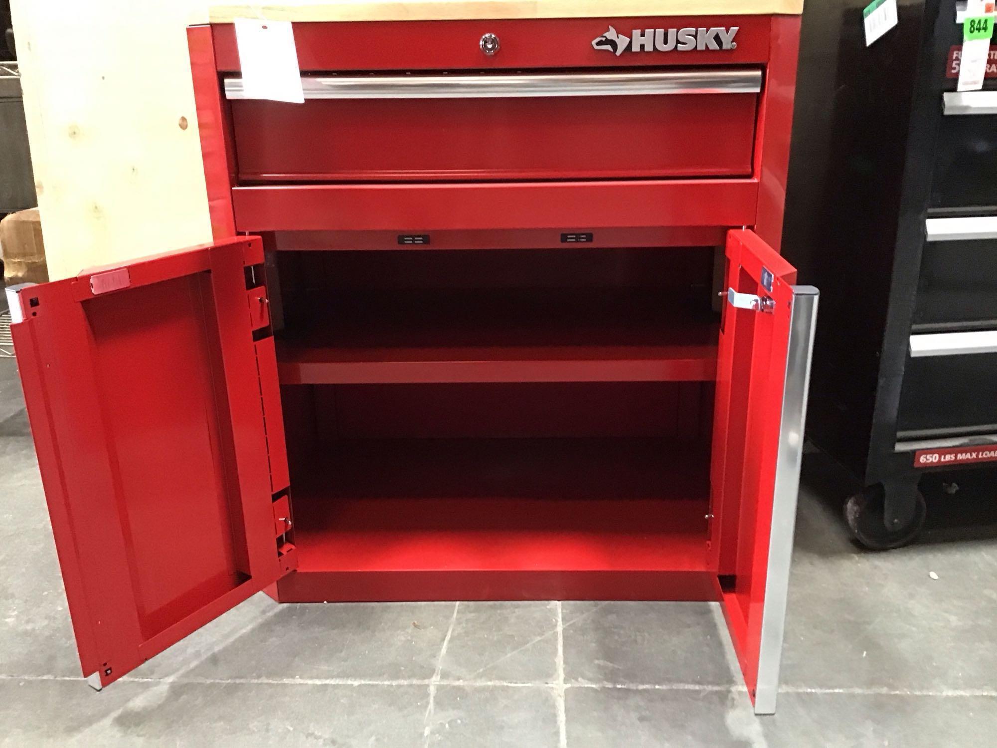 Husky Storage Cabinet*DAMAGED*