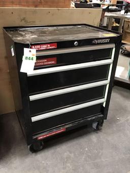 Husky 4 Drawer Rolling Tool Box