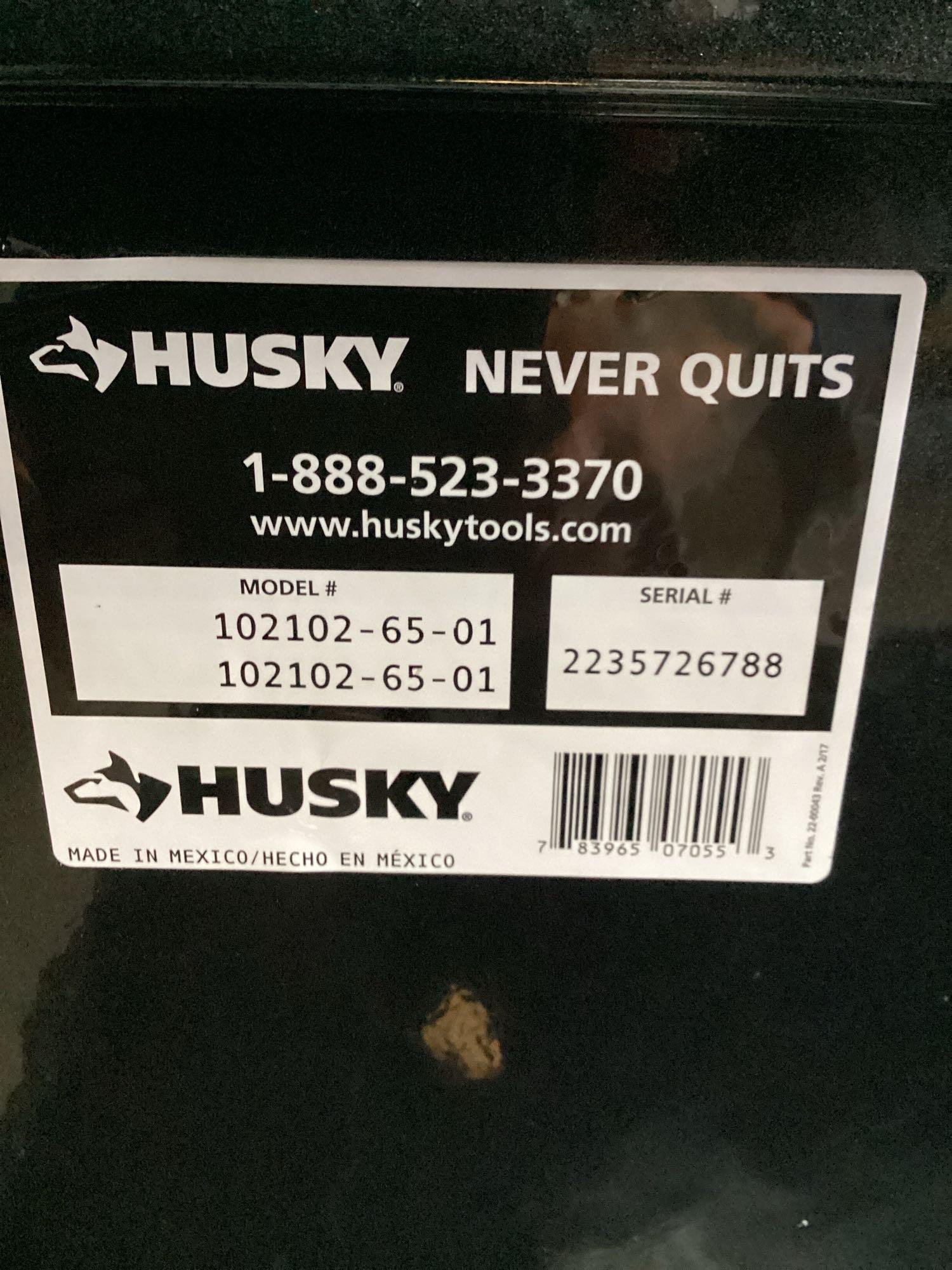Husky 61in. Mid-Sized Low Profile Rruck Box*WITH KEYS*