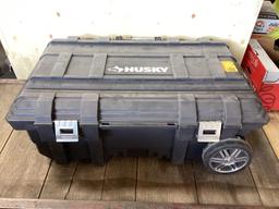 Husky 25gal. mobile utility tool box
