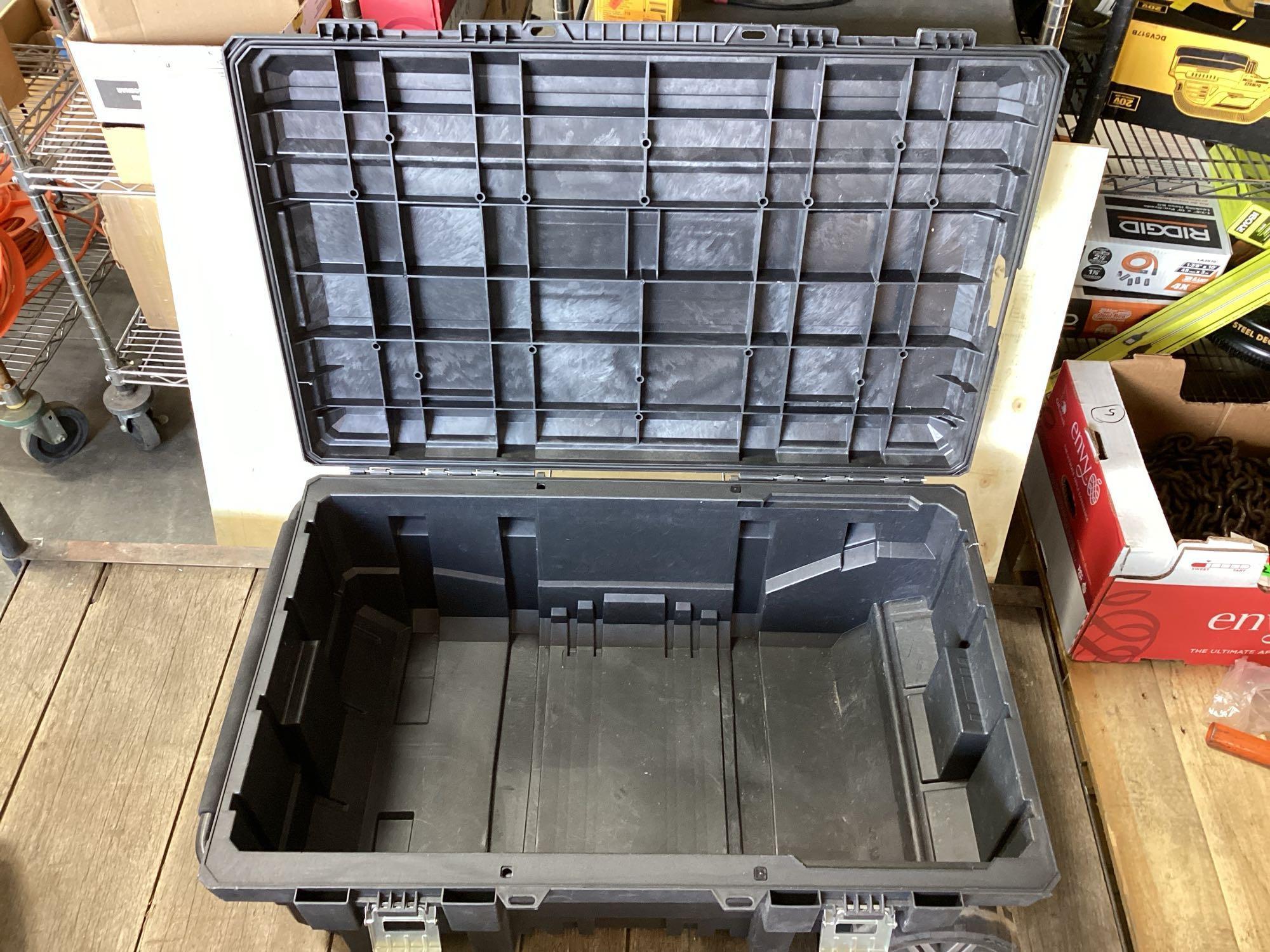 Husky 25gal. mobile utility tool box