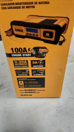 DeWalt 100A Battery Charger/Maintainer With Engine Start