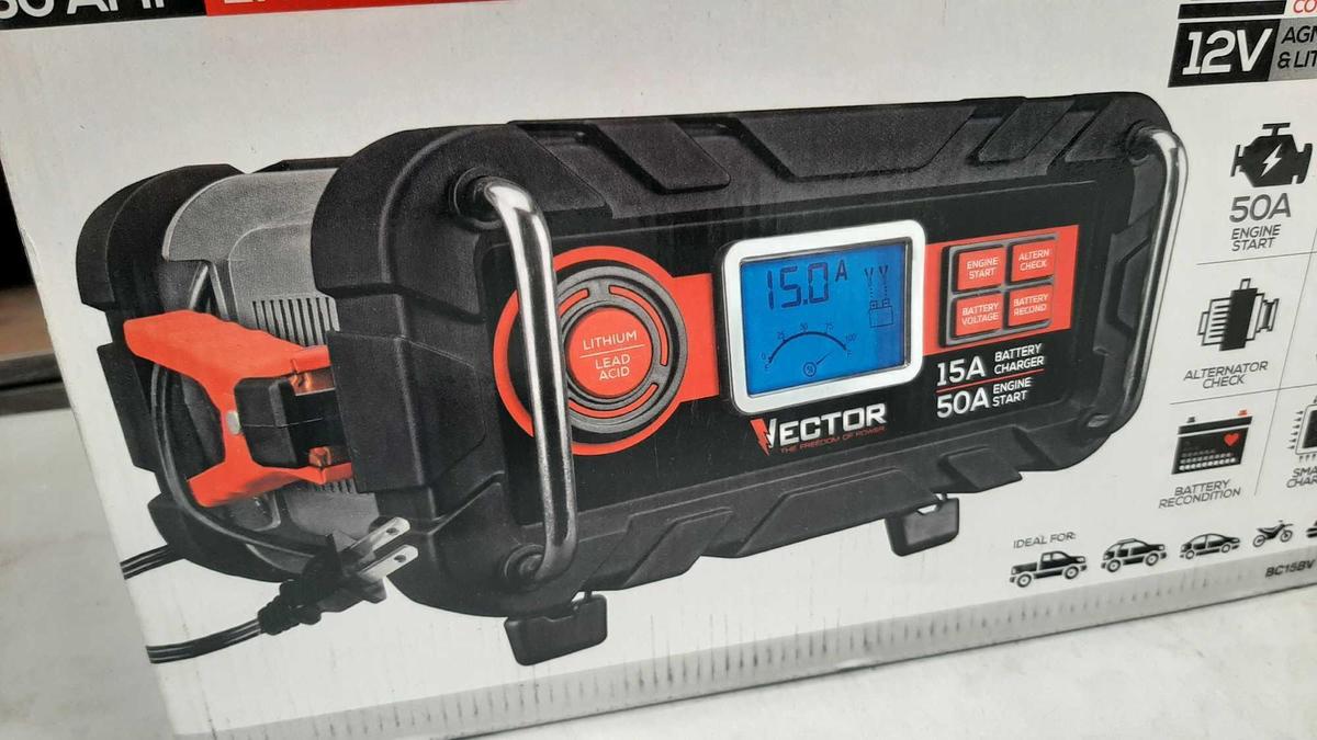 Vector 50A Battery Charger & Maintainer