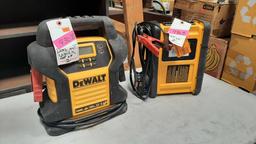 Lot of (2) DeWalt Jump Starters*DOES NOT WORK*