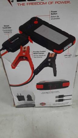 Vector 1600A Peak Battery Lithium Jump Starter