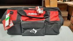 Husky 22 in. Spring Loaded Tool Bag