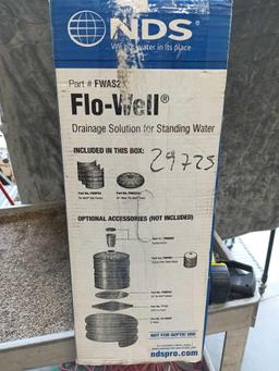 NDS 24 in. x 24 in. x 29 in. 50 Gal. Plastic Flo-Well Stormwater