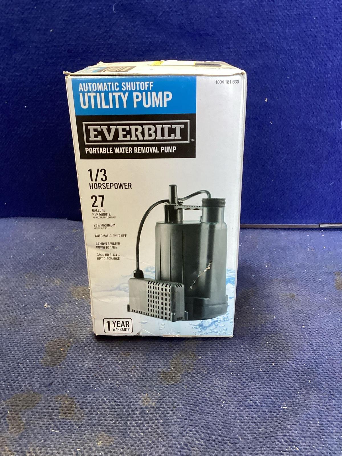 Everbilt Portable Water Removal Pump