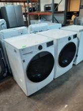 Ultra Large Capacity Smart Washer and Electric Dryer Set*PREVIOUSLY INSTALLED*
