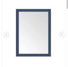 Newhall Greyish Blue Vanity Wall Mirror