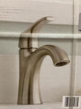Glacier Bay Single Handle Bathroom Faucet in Brushed Nickel