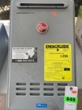 Rheem Performance Plus 9.5 GPM Natural Gas Outdoor Tankless Water Heater*PREVIOUSLY INSTALLED*