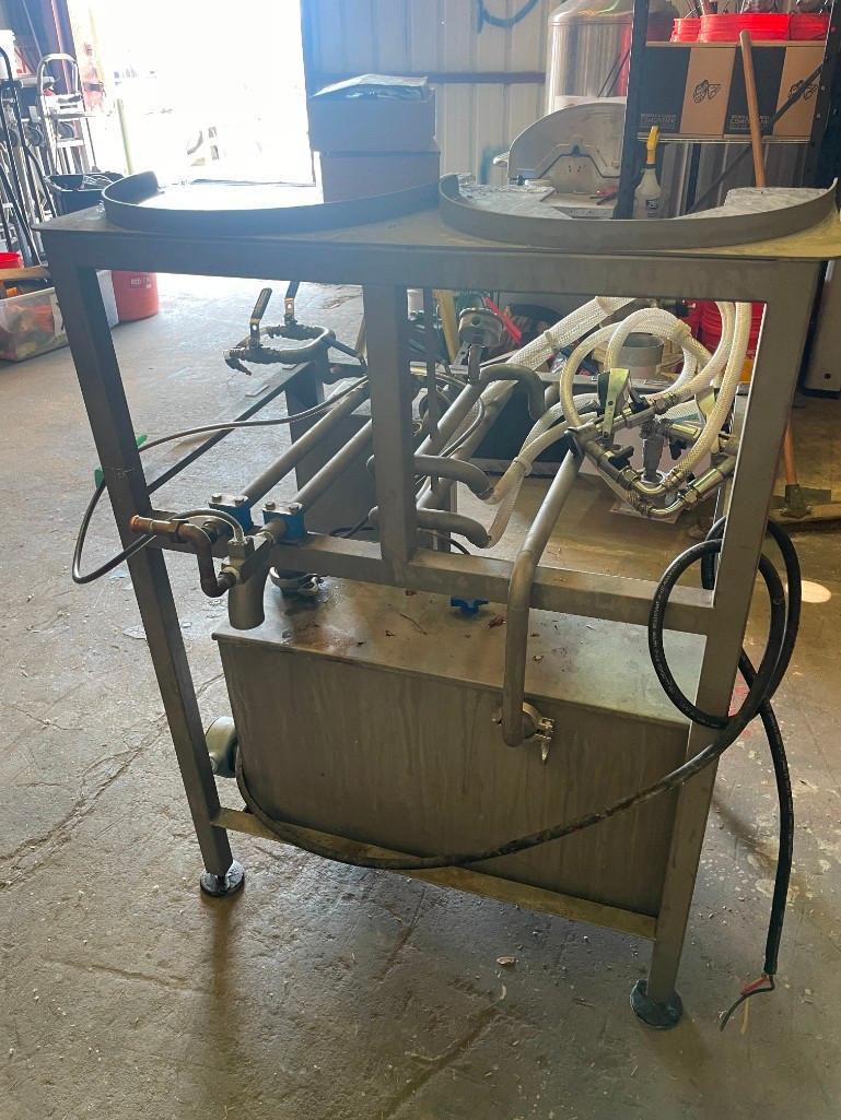 Premier Dual Head Keg Washer