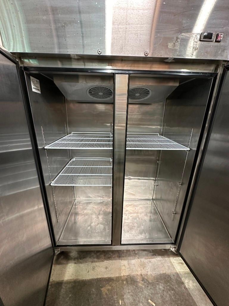 2-Door Reach In Refrigerator