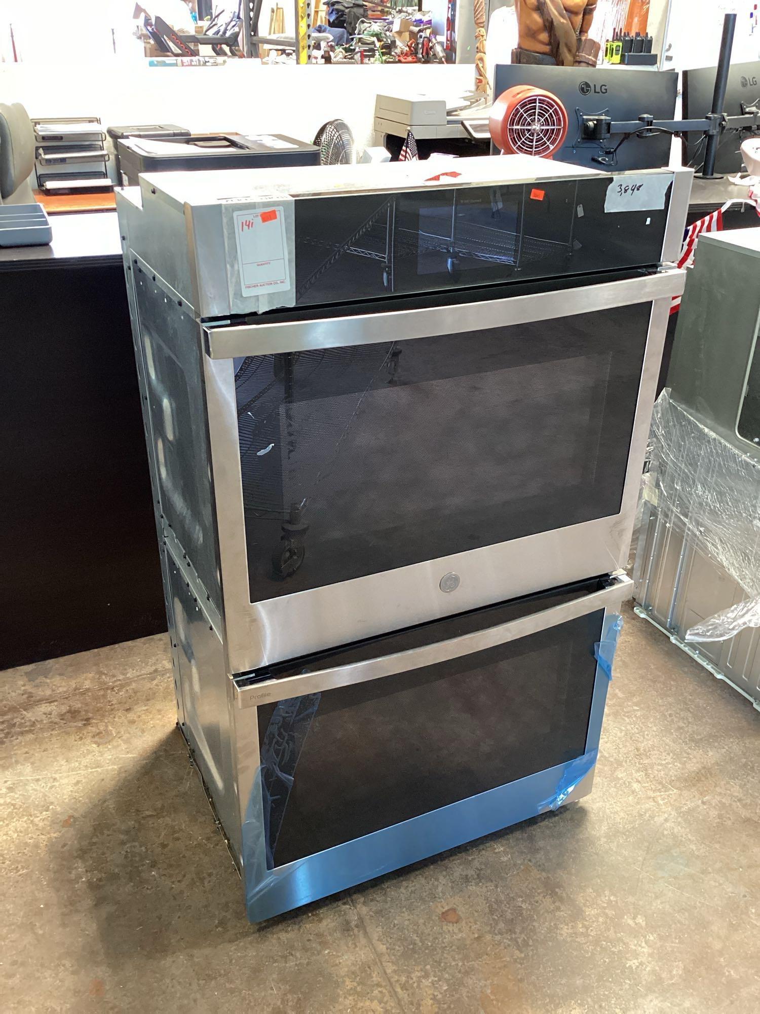 GE Profile 30" Smart Built-In Double Electric Convection Wall Oven