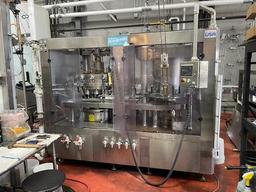 Palmer Rotary 12 Head Can Filler and DePalletizer