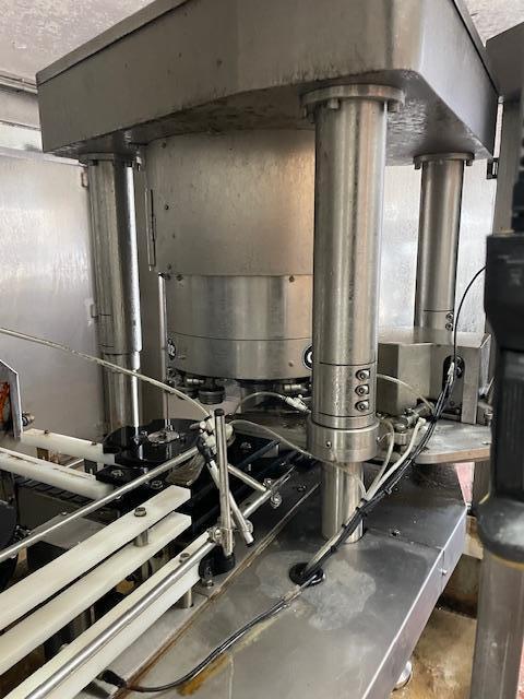 Palmer Rotary 12 Head Can Filler and DePalletizer
