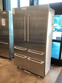 Thermador Freedom Collection 26.8 Cu. Ft. French Door Built-in Smart Refrigerator