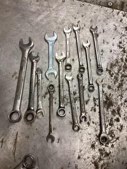 Lot of assorted wrenches