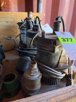 (3) Submersible Pumps
