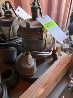 (3) Submersible Pumps