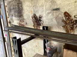 Lot of (18) assorted 9ft. threaded rods