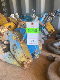 (9) Beam Clamps