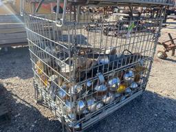 Steel Wire Cage With Contents