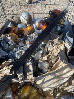 Steel Wire Cage With Contents