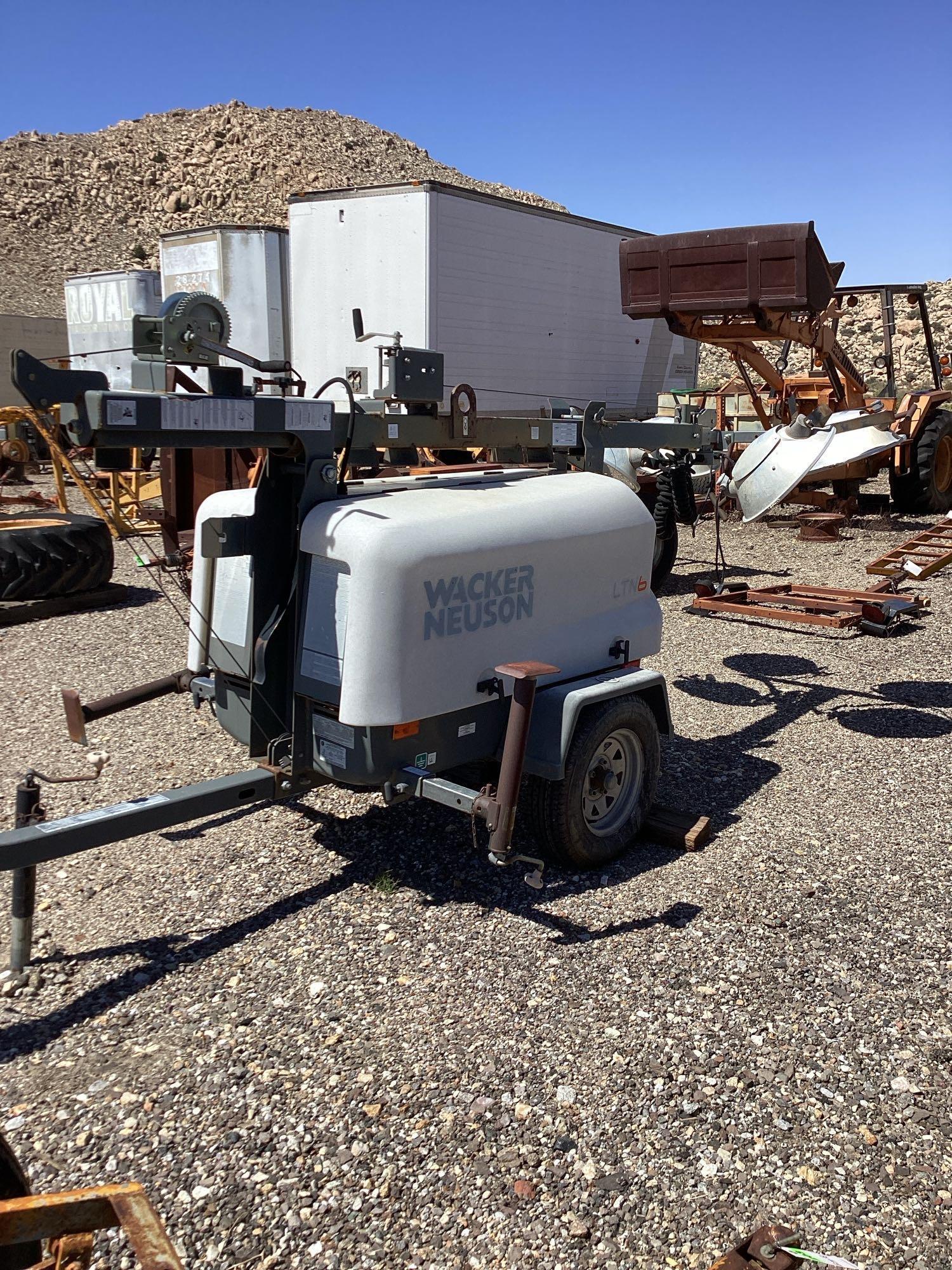 2011 Diesel Wacker Neuson LTN6 light tower
