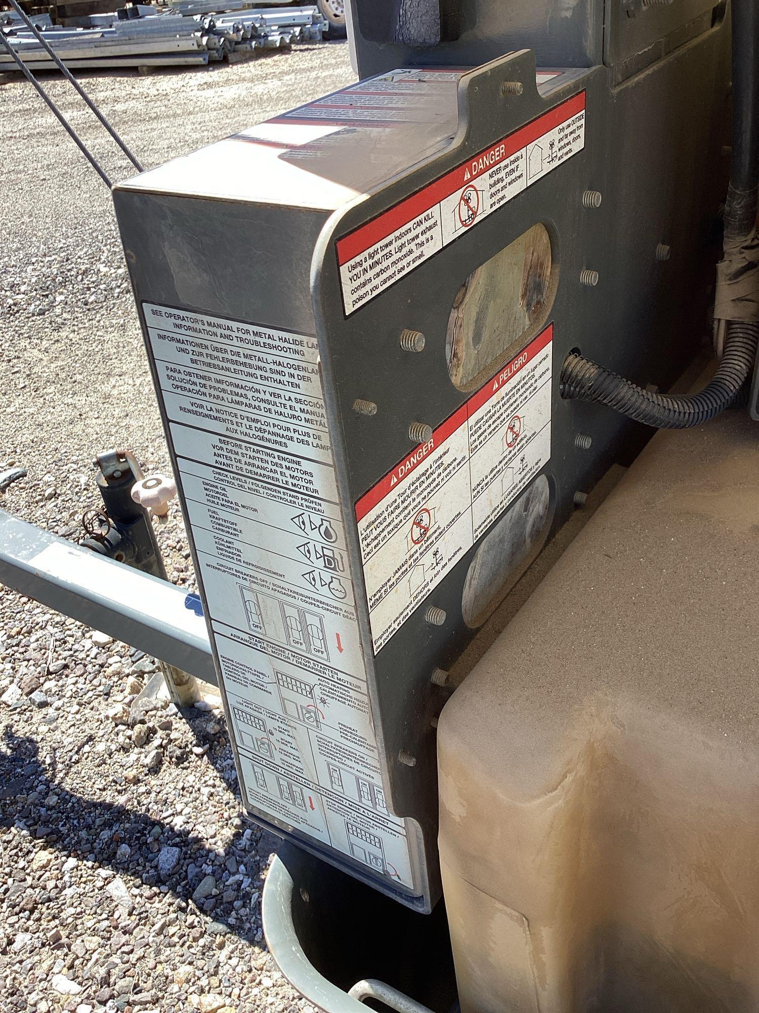 2011 Diesel Wacker Neuson LTN6 light tower