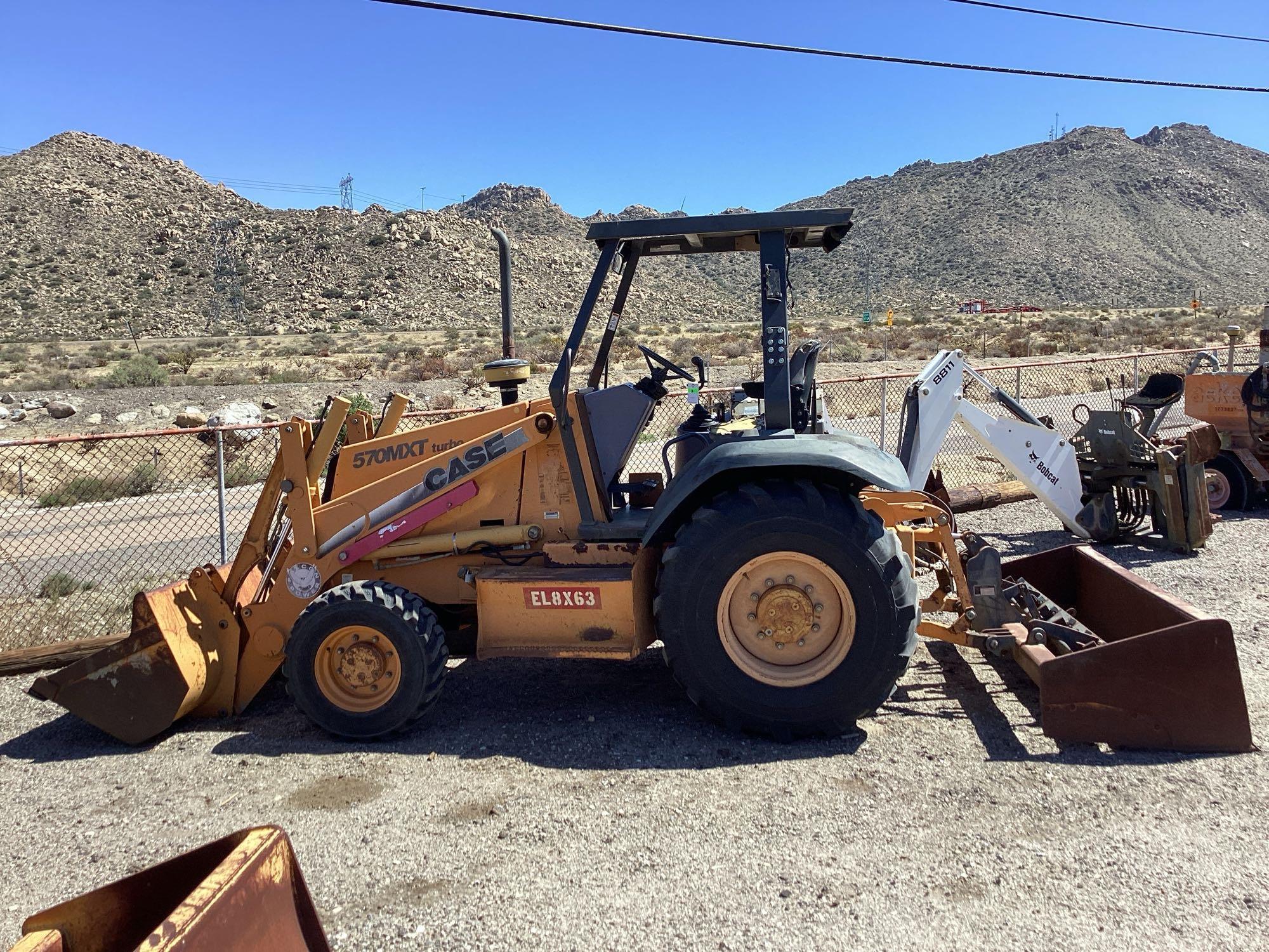 Case 570MXT 4WD Turbo Skip Loader