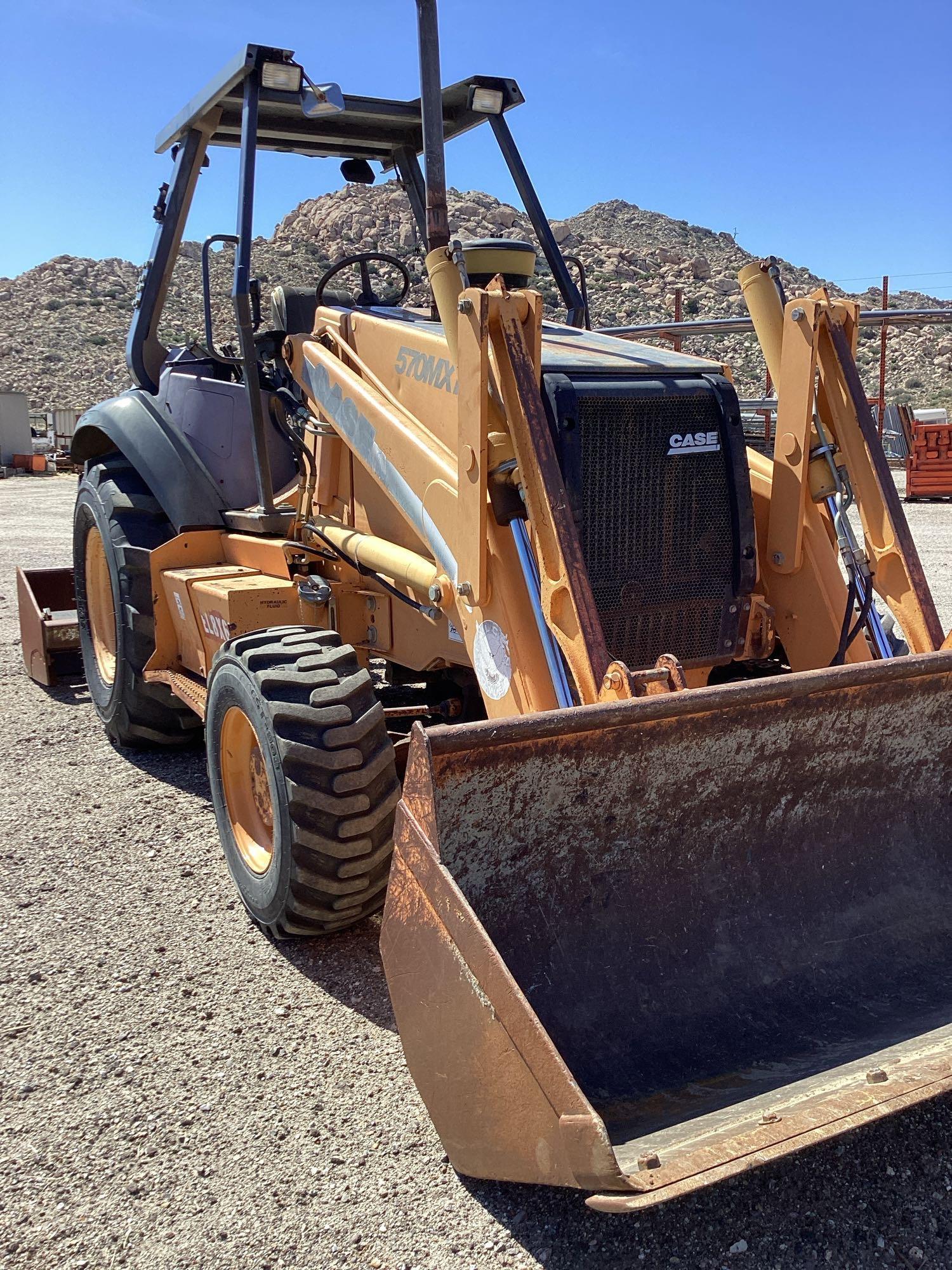 Case 570MXT 4WD Turbo Skip Loader