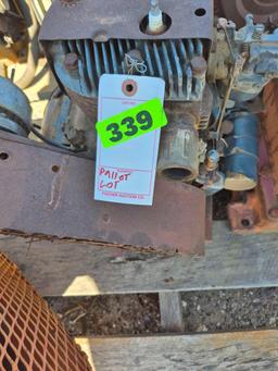 Pallet Lot of Wisconsin Motors air-cooled engines
