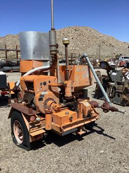 Acker Concrete Grout Pump