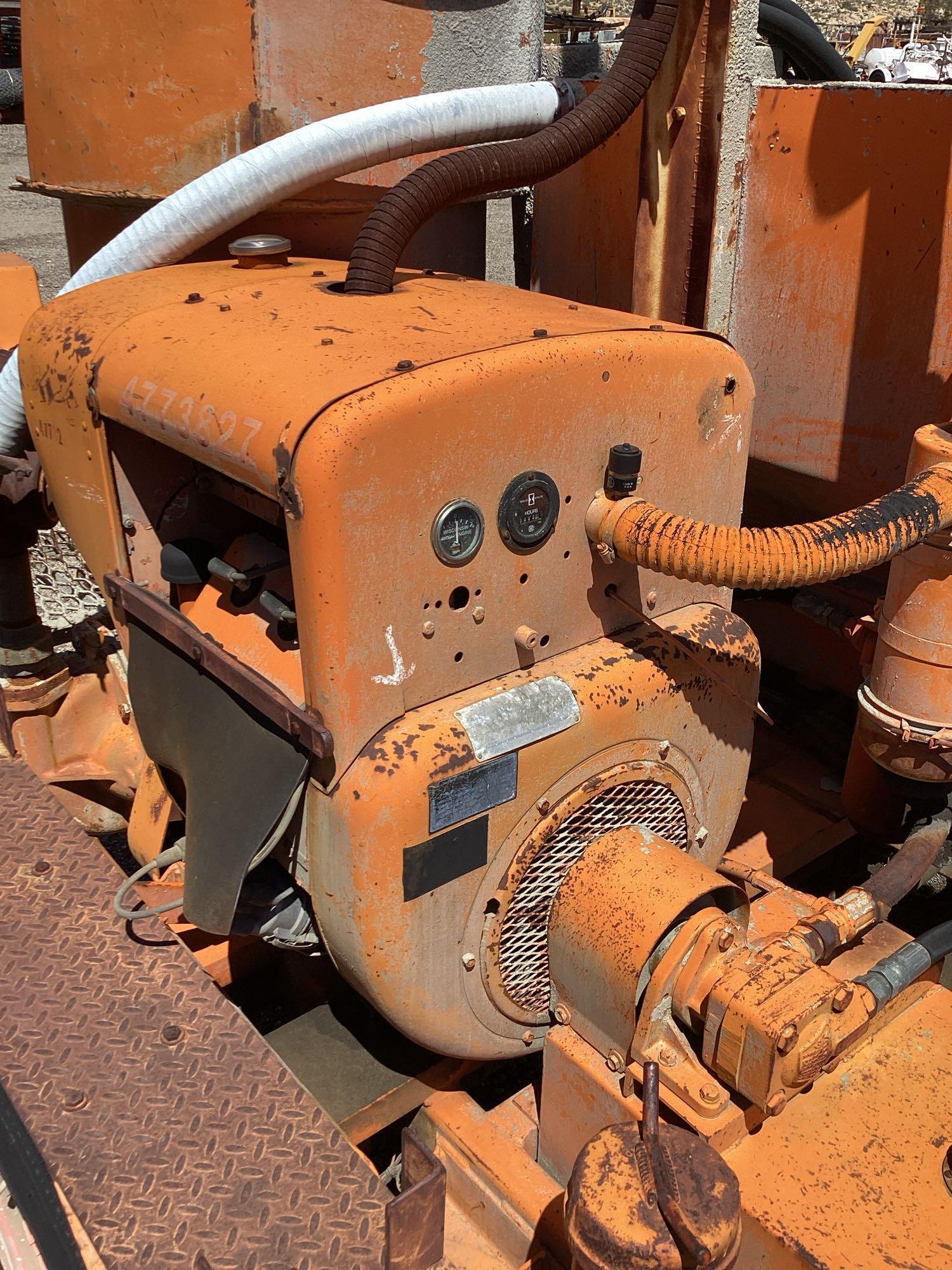 Acker Concrete Grout Pump