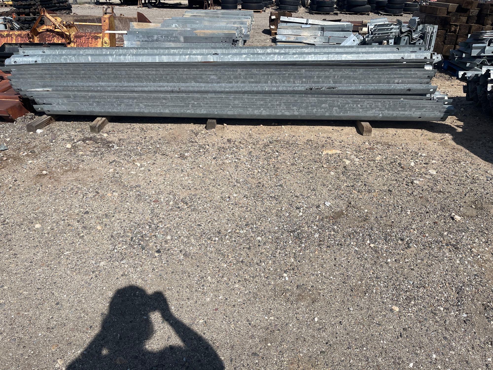 Bulk Lot of Guard Rail Metal