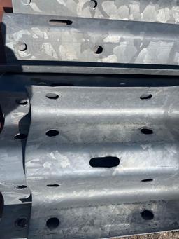 Bulk Lot of Guard Rail Metal