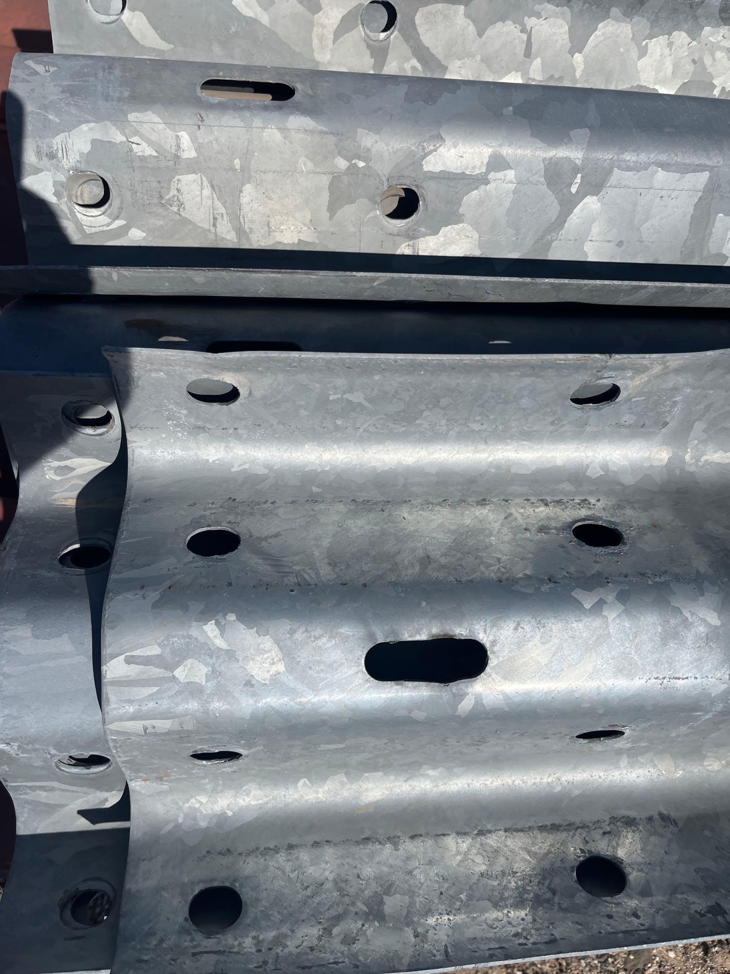 Bulk Lot of Guard Rail Metal