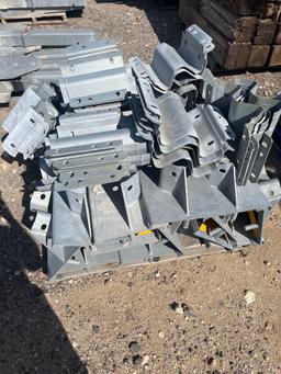 Bulk Lot of Guard Rail Metal