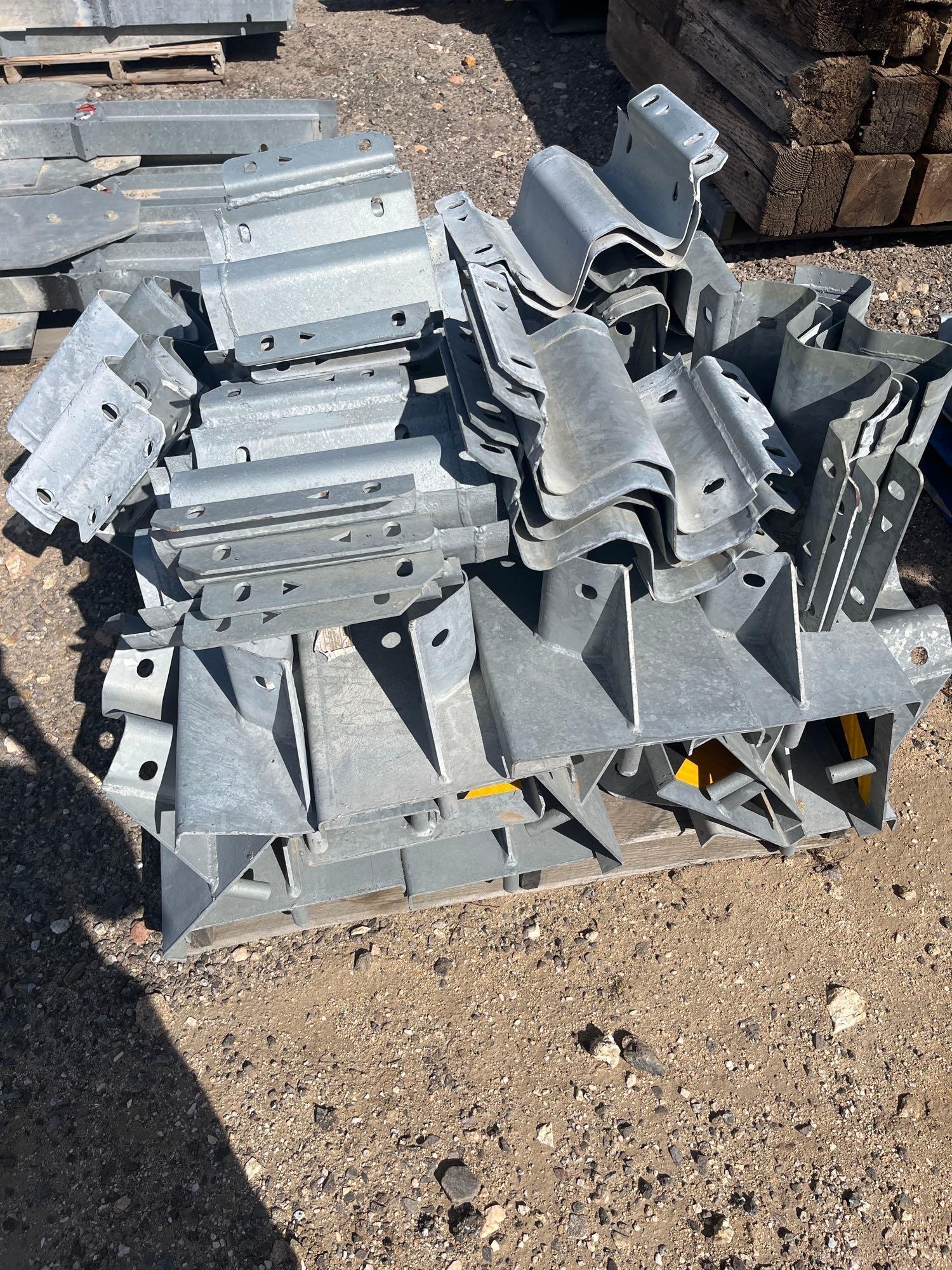 Bulk Lot of Guard Rail Metal