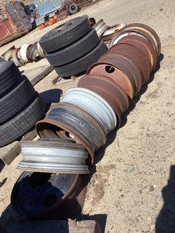 Bulk lot of assorted rims