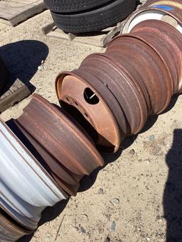 Bulk lot of assorted rims